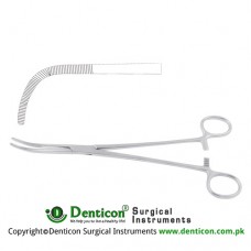 Rumel Dissecting and Ligature Forcep Curved Stainless Steel, 23.5 cm - 9 1/4"